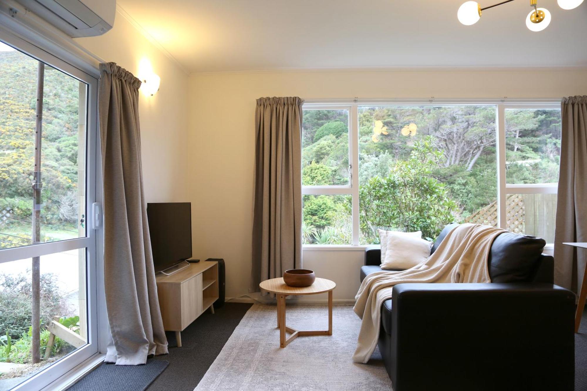 Skyline Haven - Entire Apartment - Free Parking, Espresso, Netflix - 15M To Cbd, Stadium, Ferry Wellington Kültér fotó